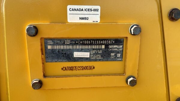 2016 Caterpillar D7E LGP Crawler Dozer