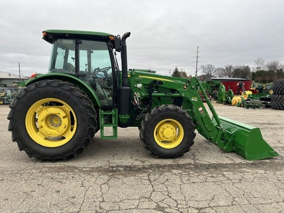 2016 John Deere 6105E MFWD Tractor with H310 Loader
