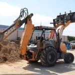 2017 CASE 590SN 4x4 Backhoe Loader