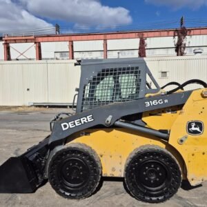 2017 John Deere 316GR Skid Steer Loader