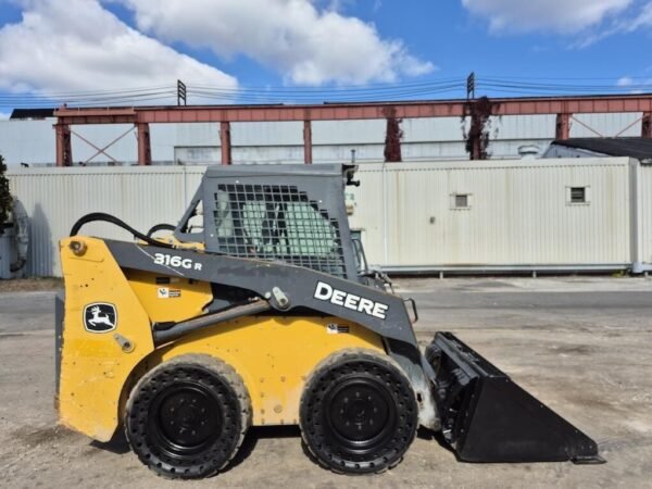 2017 John Deere 316GR Skid Steer Loader