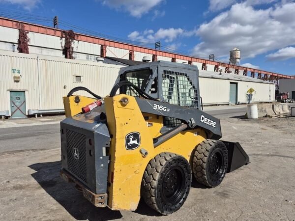 2017 John Deere 316GR Skid Steer Loader