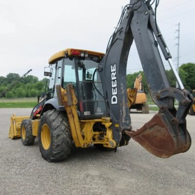 2017 John Deere 410L 4×4 Backhoe Loader