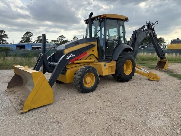 2017 John Deere 410L 4x4 Loader Backhoe