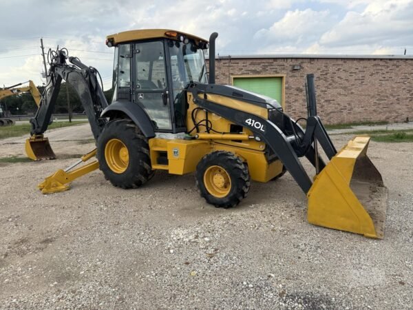 2017 John Deere 410L 4x4 Loader Backhoe