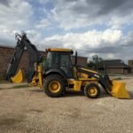 2017 John Deere 410L 4x4 Loader Backhoe