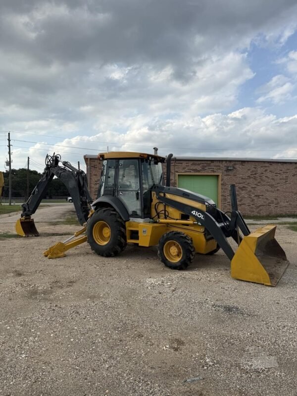 2017 John Deere 410L 4x4 Loader Backhoe