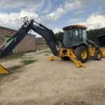 2017 John Deere 410L 4x4 Loader Backhoe