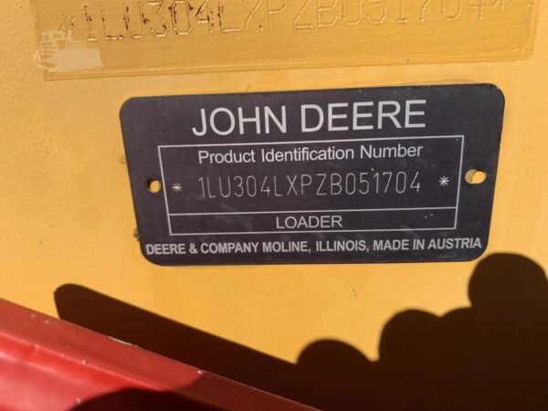 2018 John Deere 304L Compact Wheel Loader