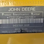 2018 John Deere 312GR Skid Steer Loader