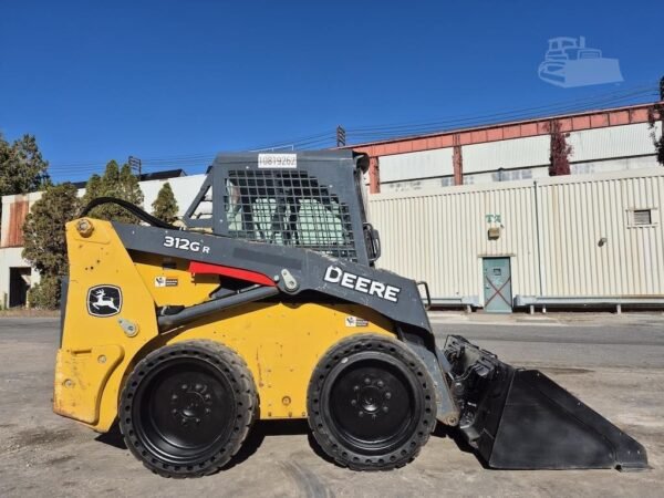 2018 John Deere 312GR Skid Steer Loader