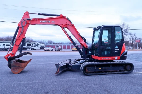 2018 Kubota KX080-4S Midi Excavator