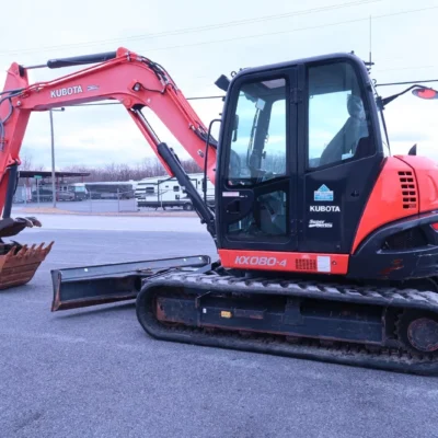 2018 Kubota KX080-4S Midi Excavator