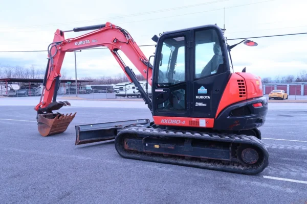 2018 Kubota KX080-4S Midi Excavator