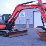 2018 Kubota KX080-4S Midi Excavator