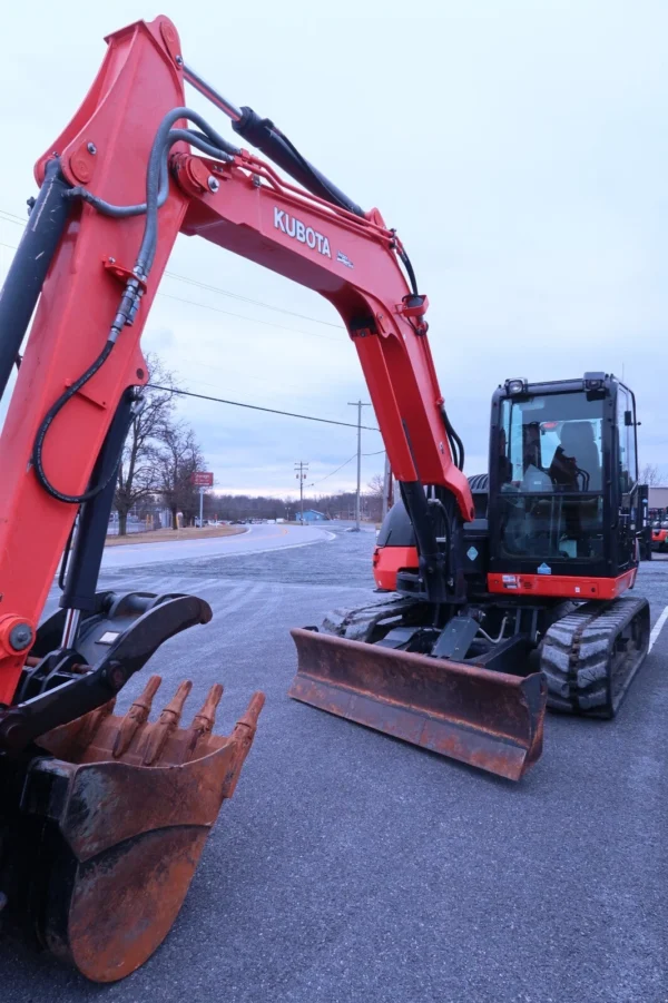 2018 Kubota KX080-4S Midi Excavator