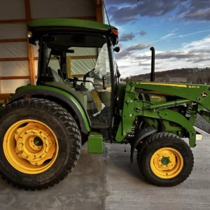 2019 John Deere 4066R Cab Tractor with Loader & 4-in-1 Bucket