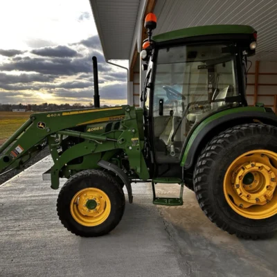 2019 John Deere 4066R Cab Tractor with Loader & 4-in-1 Bucket