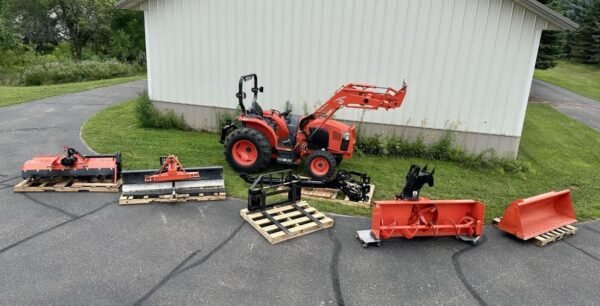 2019 Kubota Grand L6060HST Utility Tractor with Implements