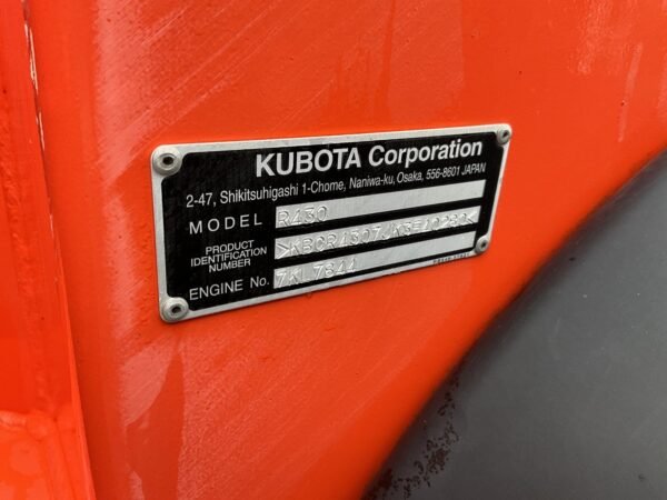 2019 Kubota R430 Wheel Loader