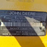 2020 John Deere 710L Loader Backhoe