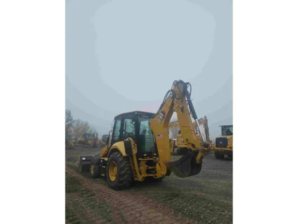 2021 Caterpillar 420 XE 4WD Loader Backhoe