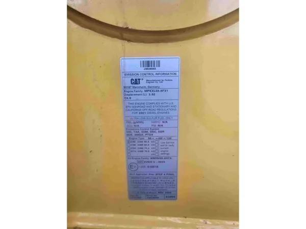 2021 Caterpillar 420 XE 4WD Loader Backhoe