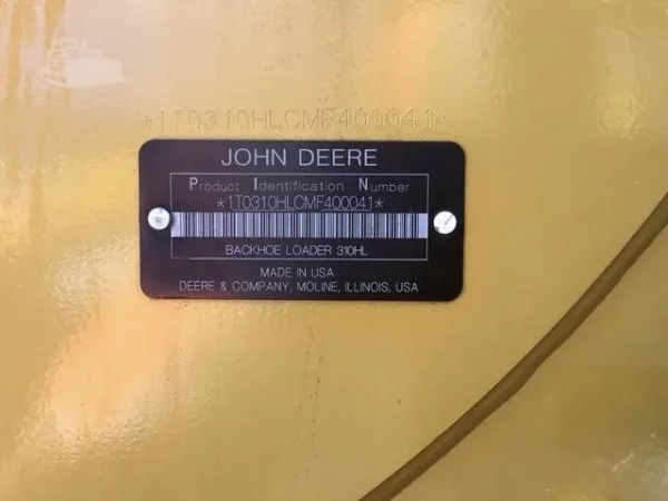 2021 John Deere 310SL HL 4x4 Backhoe Loader