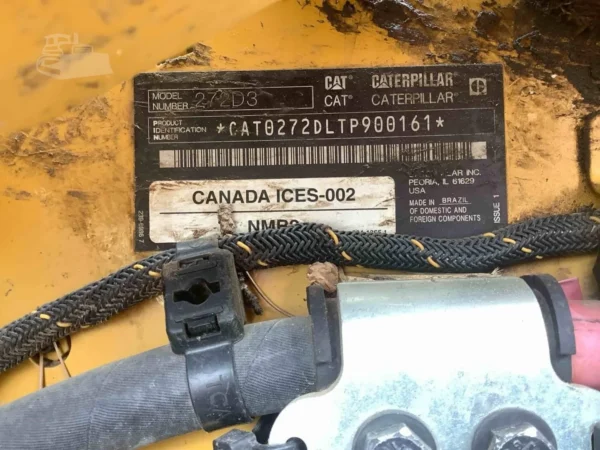 2022 Caterpillar 272D3 Wheeled Skid Steer Loader