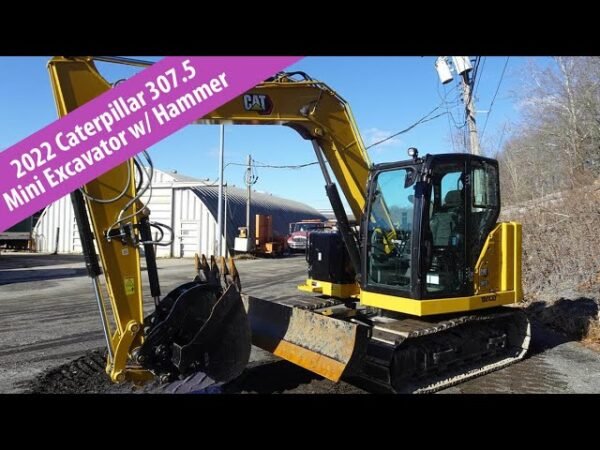 2022 Caterpillar 307.5 Mini Excavator