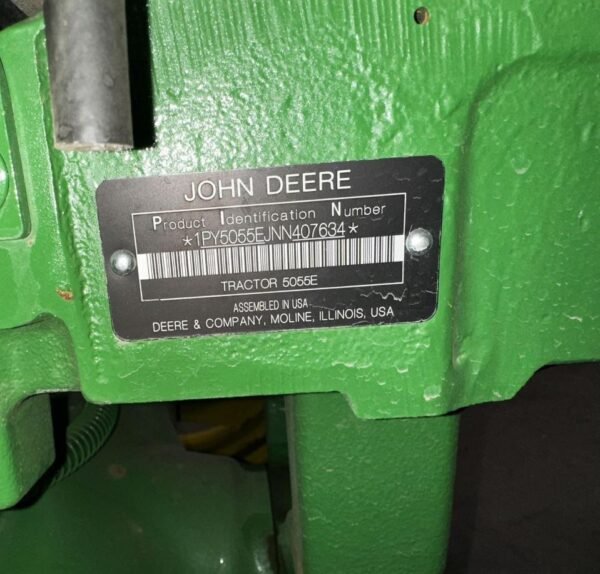 2022 John Deere 5055E Utility Tractor
