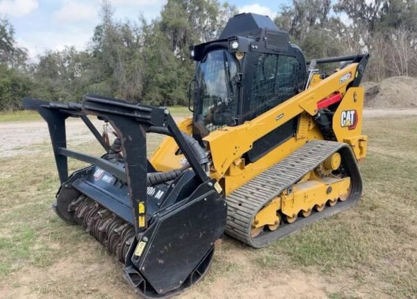 2023 Caterpillar 299D3XE Compact Track Loader with Mulcher