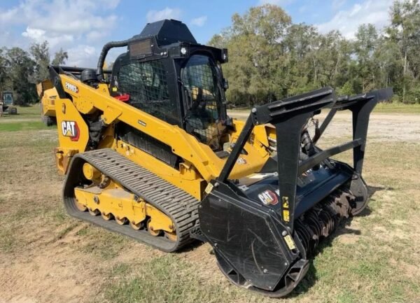 2023 Caterpillar 299D3XE Compact Track Loader with Mulcher