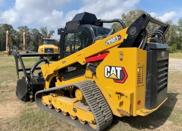 2023 Caterpillar 299D3XE Compact Track Loader with Mulcher