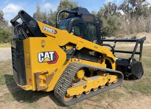 2023 Caterpillar 299D3XE Compact Track Loader with Mulcher