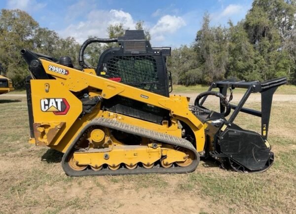 2023 Caterpillar 299D3XE Compact Track Loader with Mulcher
