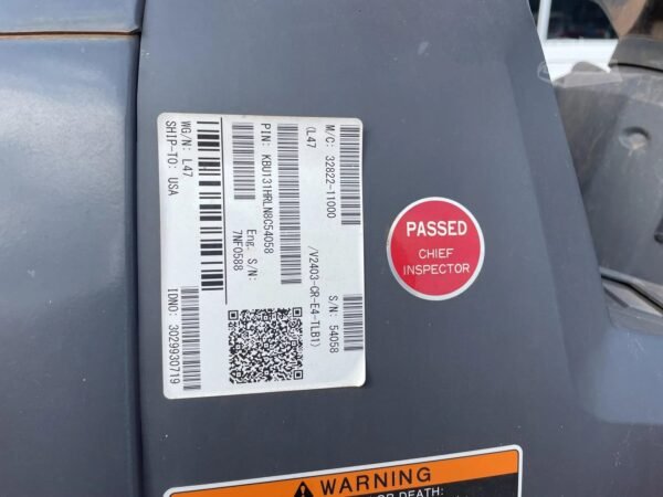 2023 Kubota L47 Loader Backhoe
