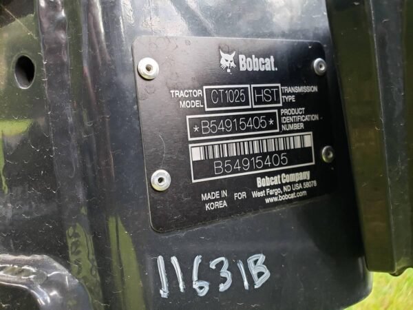2024 Bobcat CT1025 Subcompact Tractor with Loader and Backhoe