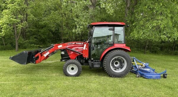 2024 Case IH Farmall 55C Tractor with Loader & Finish Mower