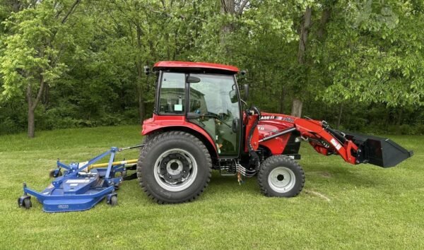 2024 Case IH Farmall 55C Tractor with Loader & Finish Mower