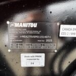 2025 Manitou 2750V Wheeled Skid Steer Loader